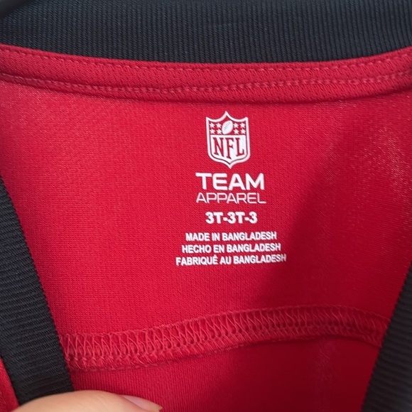 NFL Atlanta Falcons Jersey Kids Size 3T NWT - Picture 3 of 4